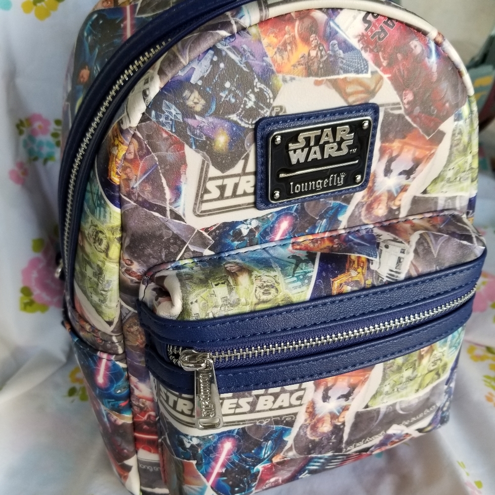 Star wars collage mini backpack